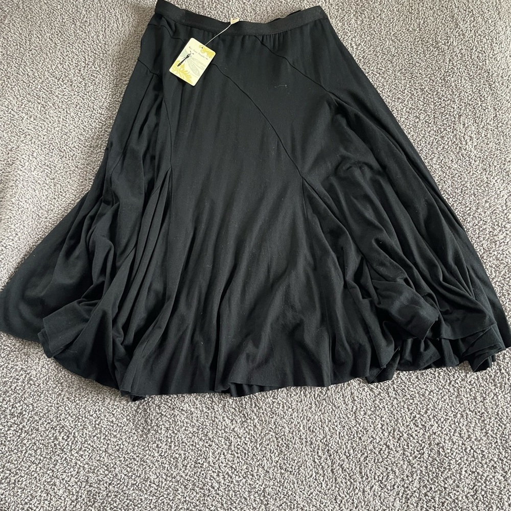 Free People NWT Black skirt